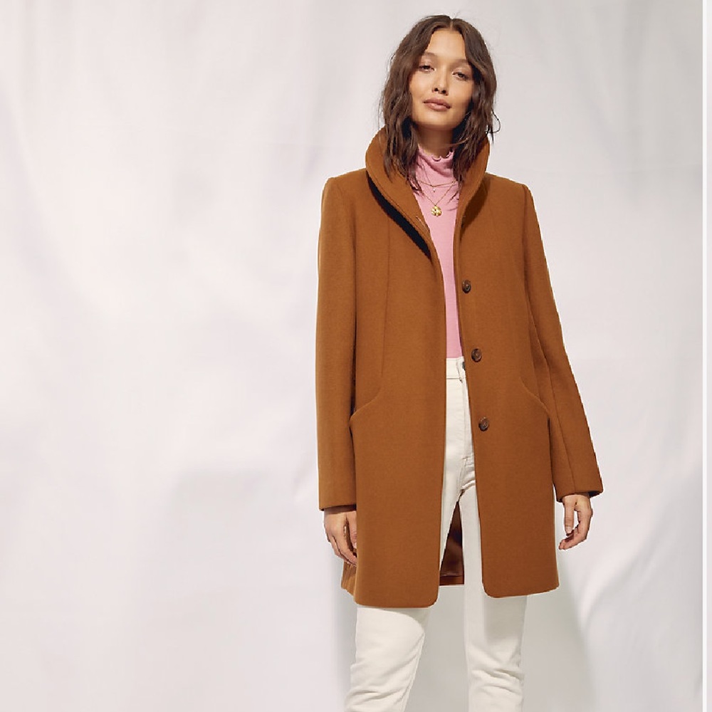 Aritzia Cashmere Wool Cocoon coat